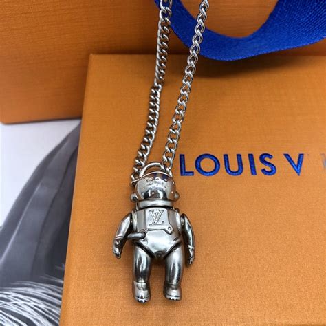 louis vuitton astronaut necklace|louis vuitton jewelry.